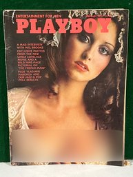 1975 February Playboy Magazine - Laura Misch