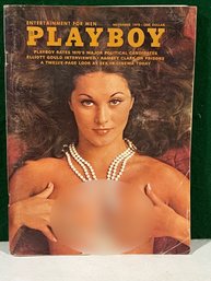 1970 November Playboy Magazine - Avis Miller