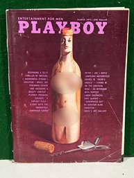 1972 March Playboy Magazine