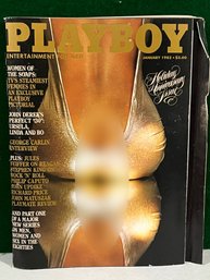 1982 January Playboy Magazine - Playmate Kimberly McArthur