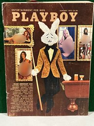 1972 January Playboy Magazine