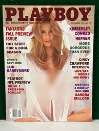 1990 December Playboy Magazine - Cover Kimberley Conrad Hefner - Playmate Donna D'errico