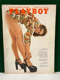 1972 September Playboy Magazine - Susan Miller POTM/Karen Philipp