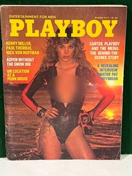 1977 March Playboy Magazine - PATTI MCGUIRE