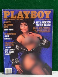 1991 November Playboy Magazine - Latoya Jackson