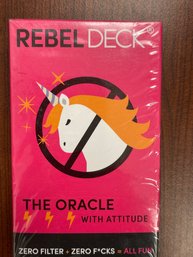 Rebel Deck, The Oracle With Attitude Zero Filter* Zero F*cks All Fun! All New Card Deck