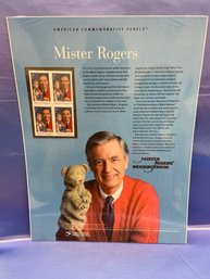 NEW American Commemorative Panels Stamps - Mister Rogers  P40518