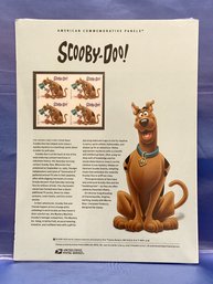 NEW American Commemorative Panels Stamps - Scoby-Doo  41118