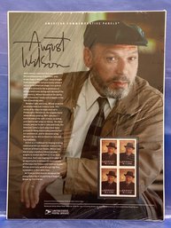 NEW American Commemorative Panels Stamps - August Wilson  40121