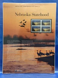 NEW American Commemorative Panels Stamps - Nebraska Statehood  P40517