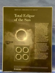 NEW American Commemorative Panels Stamps - Total Eclipse Of The Sun  P40917