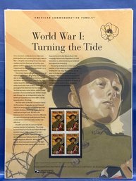 NEW American Commemorative Panels Stamps - World War I: Turning The Tide  P41218