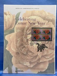 NEW American Commemorative Panels Stamps - Celebrating Lunar New Year  P40216