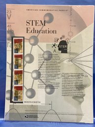 NEW American Commemorative Panels Stamps - STEM Education  P40618