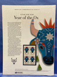 NEW American Commemorative Panels Stamps - Lunar New Year Year Of The Ox  P40221