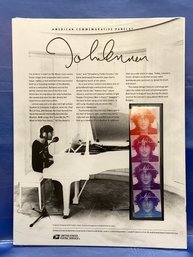 NEW American Commemorative Panels Stamps - John Lennon. P41618