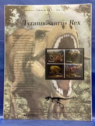 NEW American Commemorative Panels Stamps - Tyrannosaurus Rex. P41719