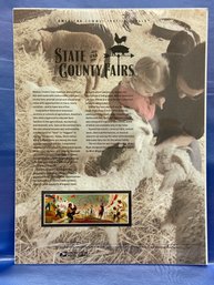 NEW American Commemorative Panels Stamps - State And County Fairs  P41419