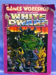 White Dwarf No. 106 Games Workshop Vintage Back Issue Magazine!