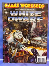 White Dwarf No. 120 Games Workshop Vintage Back Issue Magazine!