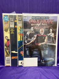 DC Comics - Lot Of 4 - Issues FCBD, 5 6, 31 - Star Trek  The Next Generation