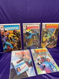 Valiant -lot Of 5 -  Issues #19, 20, 21, 22, 23 - Eternal Warrior  All Are Bagged And Boarded