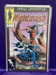 Marvel Comics - Issue #4 - Nightmask - It Is Bagged And Boarded