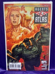 Marvel Comics - Issue #8 - Agents Of Atlas - It Is Bagged And Boarded