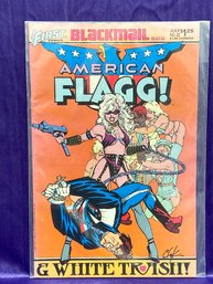 DC Comics -  Issues #1 - Blackmail - American Flagg - It Is Bagged