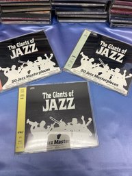 50 Master Giants Of Jazz 3 Cd Set!