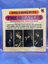 Sing A Song With The Beatles Lp Record Vinyl Album