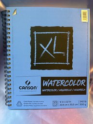 Canson Water Color  Cold Press Paper 30 Sheets 9 In X 12 In Size New