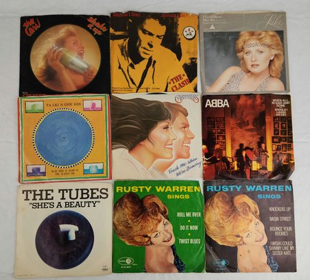 Lot Of Vintage 7' Vinyl LP Records #10