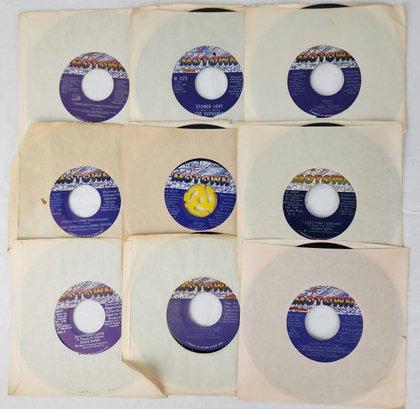 Lot Of Motown Records Artists 7' Vinyl LP Records