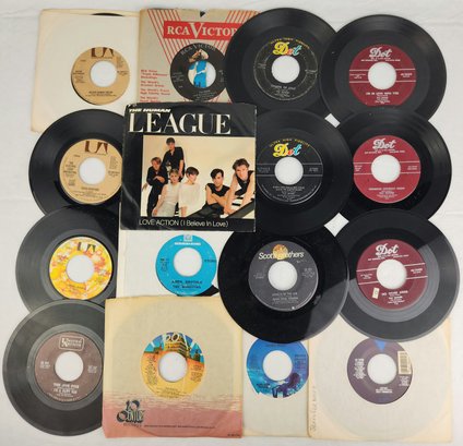 Lot Of  Vintage 7' Vinyl LP Records #7