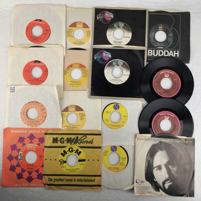 Lot Of  Vintage 7' Vinyl LP Records #4