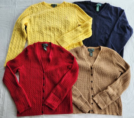 Lot Of Lauren Ralph Lauren Sweaters