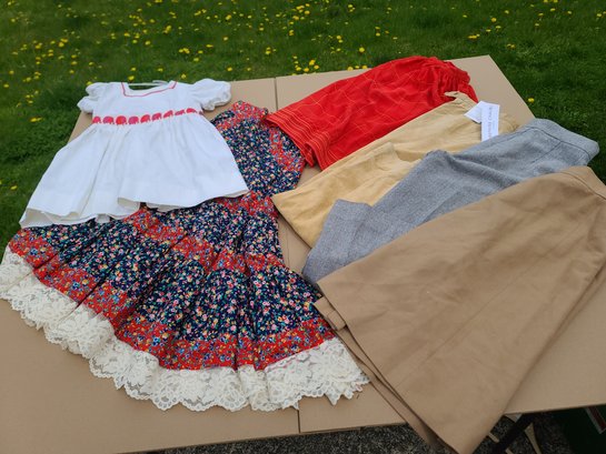 Women's Clothing (skirts, Pants, Kids Dress)
