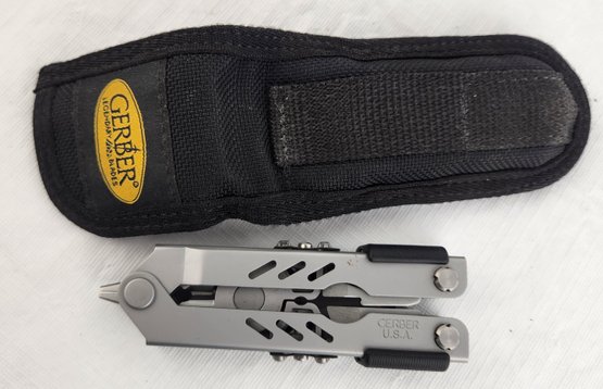Gerber Fiskars Multi-Plier Tool Utility Army Knife - Stainless Steel Silver