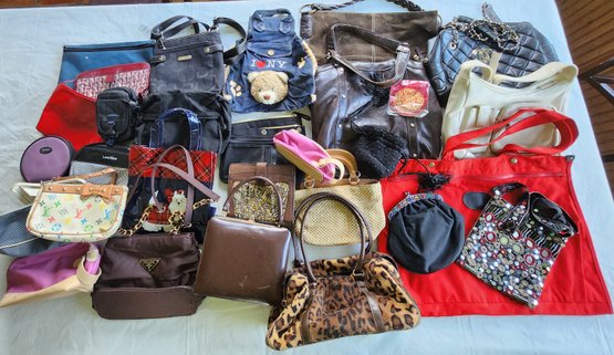 Lot Of Handbags, Purses, Clutch Bags, Totes & More
