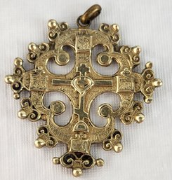 Vintage Orthodox Pectoral Cross Pendant