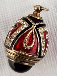 Very Pretty Vintage Egg Shaped Charm Pendant