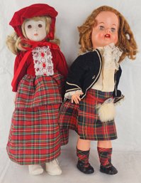 Pair Of Vintage Dolls (Heritage & Roddy Made In England)