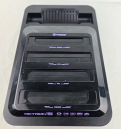 Hyperkin Retron 5 (5-in-1) Video Game Console (Sega Genesis, SNES, Nintendo NES, Famicom & GBA)