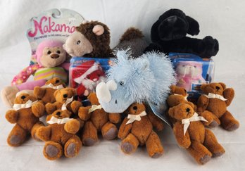 Lot Of Stuffed Animals, Webkinz & More