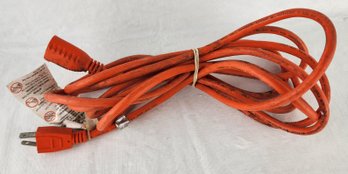 Orange Power Extension Cord