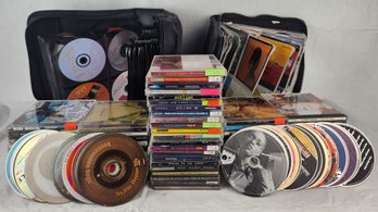 Large Lot Of Music CDs - Loose, In Binder & Some In Case