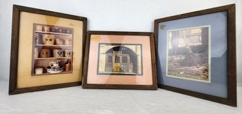 Lot Of Signed, Numbered & Framed Photographs By Charles Waldman