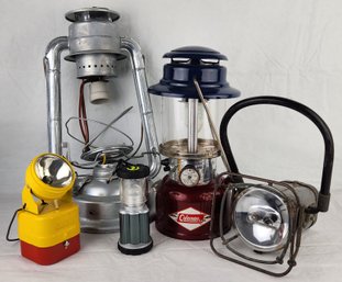 Lot Of Vintage & Modern Lanterns