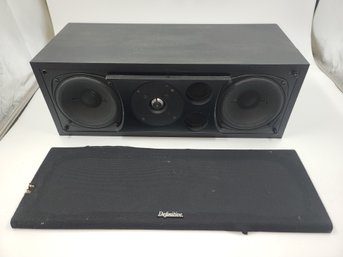 Definitive Technology C1 Center Channel Speaker (Tested & Working)